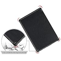 ODQQDO Fire HD 10 Tablet Hülle für Kindle Fire HD 10 & 10 Plus(13 Generation,2023), PU Leder mit Auto aufwachen/Schlaf Funktion,Nicht kompatibel mit iPad,Samsung(Black) – Ansicht 7