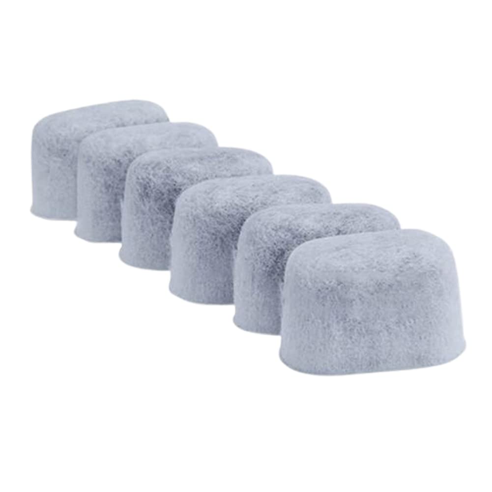 SPORTARC 6PCS Charcoal Water Filter Replacements for Ke-ur-ig Espresso Coffee Machines, 55 * 32 * 34mm