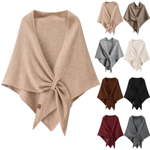 Pashmina Shawl Wraps for Women, Gettoreach Elegant Shawls and Wraps, Fleece Scarf Shawl Soft & Comfortable