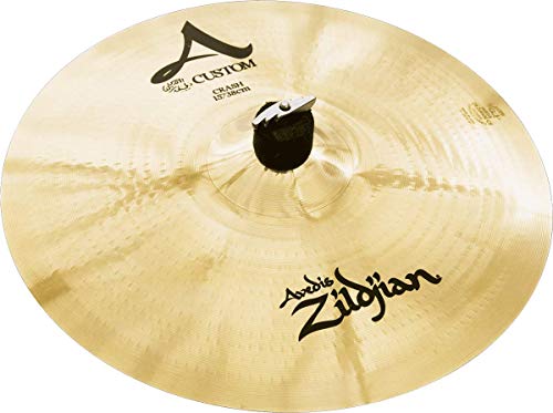 Zildjian A Custom Series - 15 Crash Cymbal - Brilliant Finish Zildjian A Custom Series - 15 Crash Cymbal - Brilliant Finish
