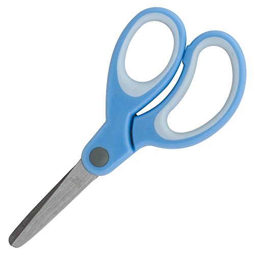 Sparco 5-Inch Kids Blunt End Scissors, Blue (SPR39045)