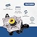 Thermostat Water Pump 06K121111P Replacement For VW Volkswagen Beetle Jetta Passat L4 1.8L 2.0L 2013-2017 Replace 06K121011B, 06K121011C, 06K121111H, 06K121111M, 06K121111N Engine Water Pump Assembly