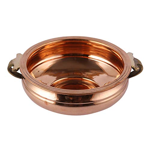 Bol à eau en cuivre Kurta Devyom objet déco poignée laiton - 2