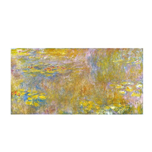 Peinture sur Toile Claude Monet 90x180cm pour habiller un grand mur de salon vide sans cadre