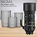 Sigma 70-200mm f/2.8 DG DN OS Sports Lens for Sony E Mount with Altura Photo Advanced Accessory and Travel Bundle