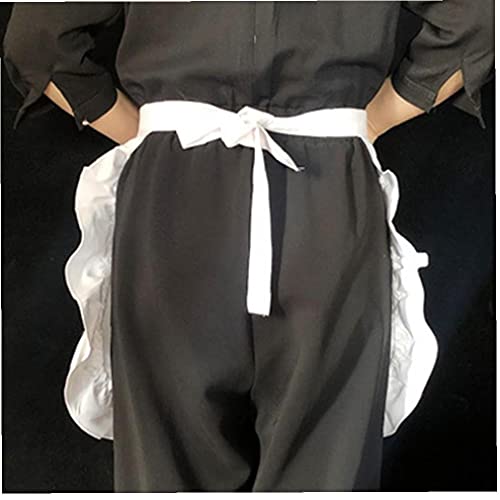 Onsinic 1 stuk tailleschort halve lengte serveerster schort ober overall kookschorten voor mannen vrouwen thuis keuken… - Afbeelding 6