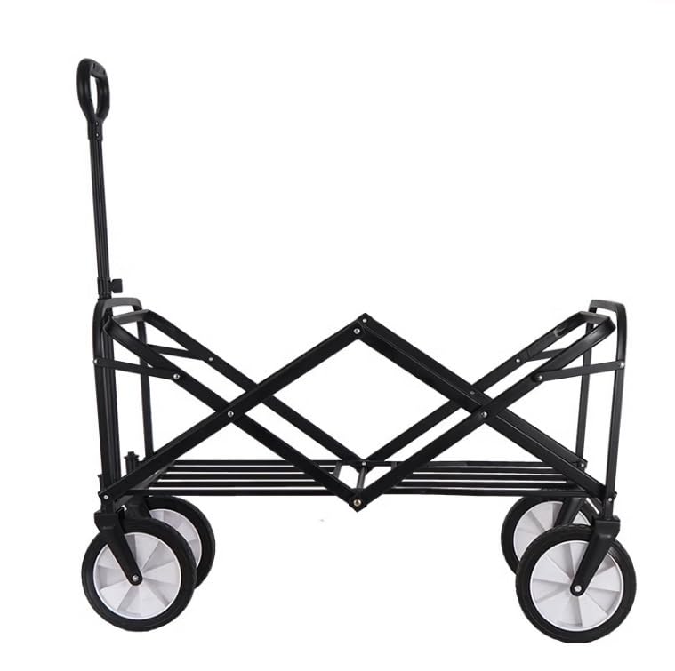 Carrello Da Trasporto Carrello Da Giardino Con Tetto Pieghevole Carrello Da Trasporto Carrello Da Spiaggia Pieghevole Grigio 90928395