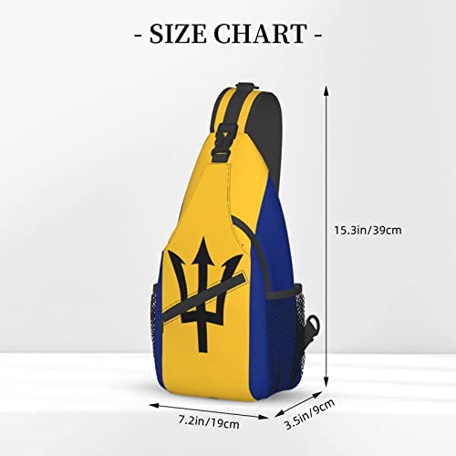 Morrales Bandera Barbados Unisex para Senderismo miniatura 4