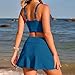 Women's One Piece Swimsuits Tummy Control Cutout Bathing Suits Twist Front Swimsuit Fashion Side Split Swim Dress
