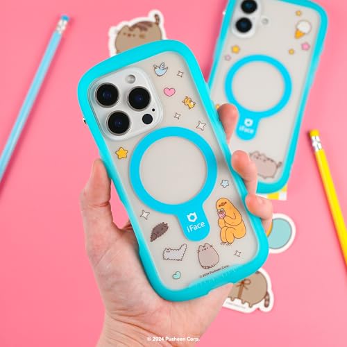 Lámina Pusheen iFace Reflection para iPhone 16 película decorativa Kpop DIY transparente 4