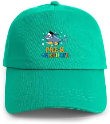 CafePress Preschool Graduate Shark Adjustable Baseball Cap