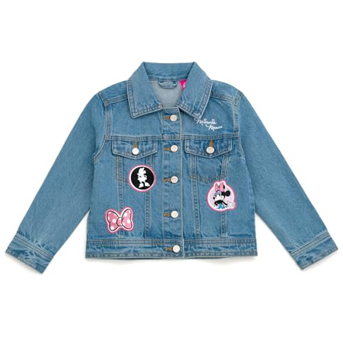 Disney Junior Girls Denim Jacket Toddler to Big Kid Sizes (2T - 14-16)