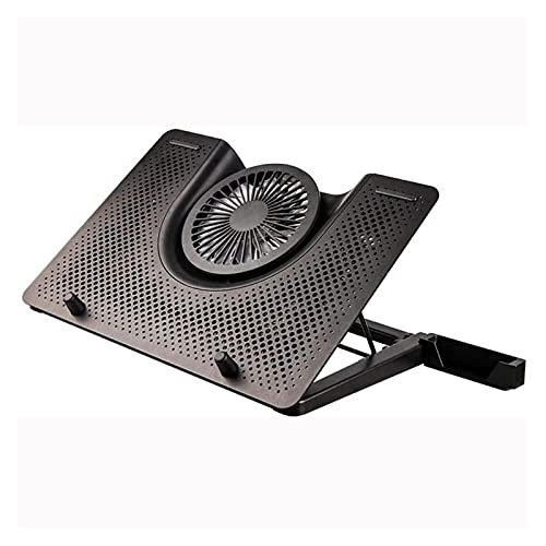 Porta Laptop Ajustable con Ventilador y Base Antideslizante miniatura 1