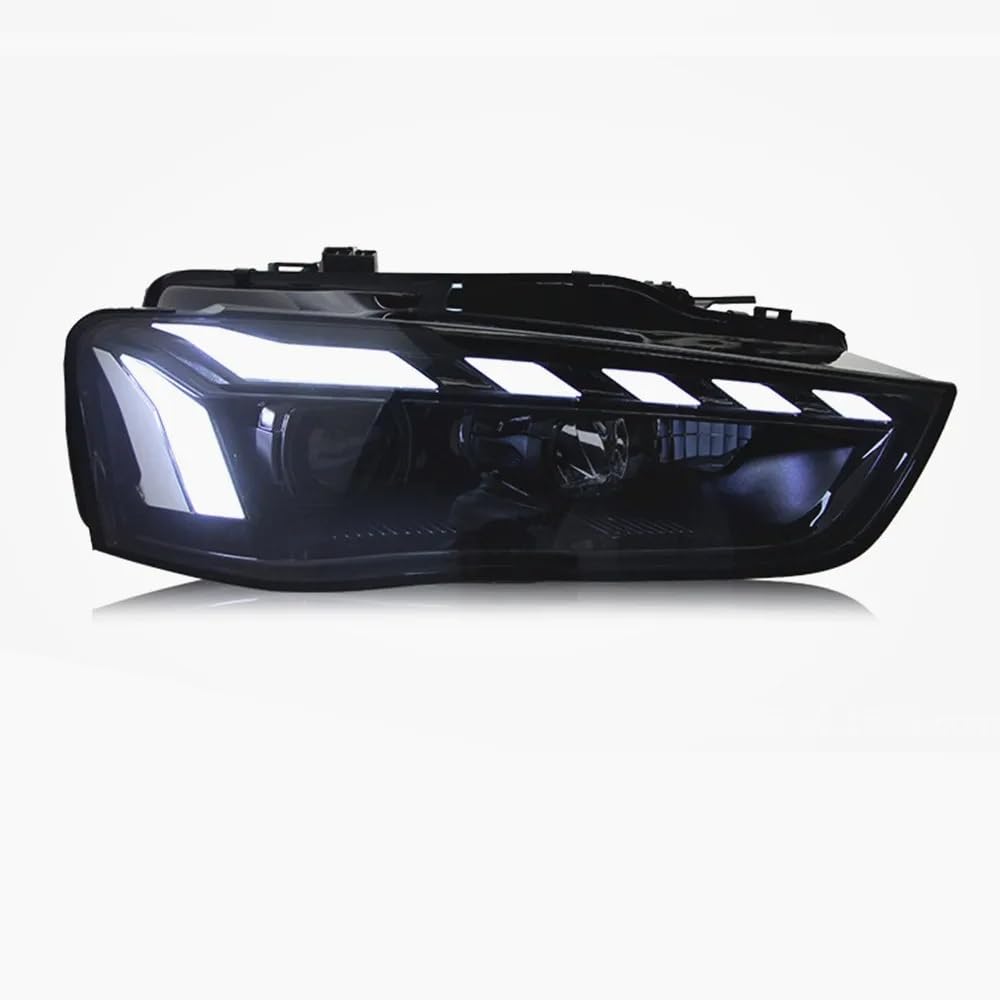 LáMpara Pantalla Para A4 A4L B8 2013 2014 2015 2016 Luz Circulación Diurna Faros LED Bombilla Bi Xenon Luces Antiniebla(Xenon)