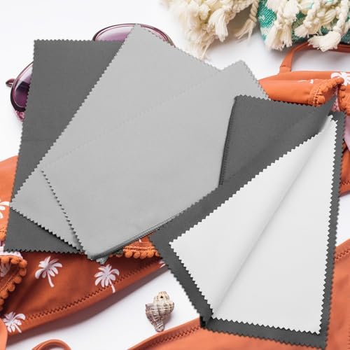 4 peças de pano de polimento de prata, pano de limpeza de joias d...