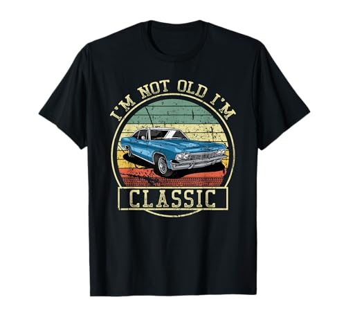 Funny Classic Car Retro Camiseta
