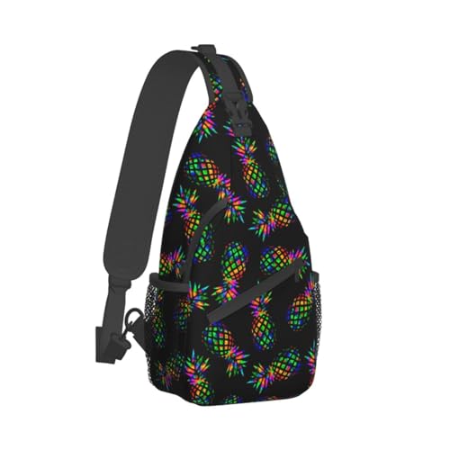 Image of Sling Backpack For Men Hiking Daypack Crossbody Shoulder Bag Travel Chest Pack | Hiking