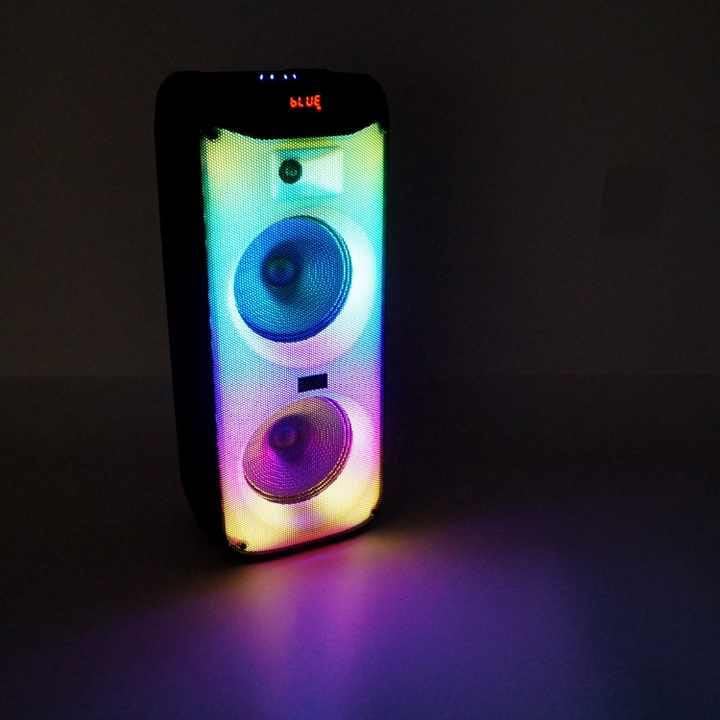 Image of LED Flame Light Bluetooth Speaker its Loud and Proud XBoom Party Speaker wirless Bluetooth with 2 mic Speaker