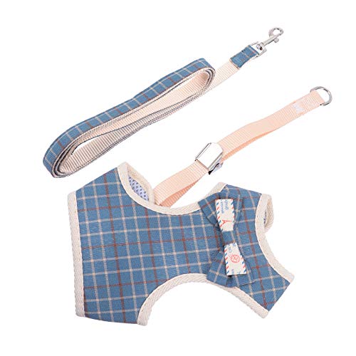 TEHAUX Correia de puxar arnês de cachorro 1 unidade Arreios de colete Corda de puxar ajustável