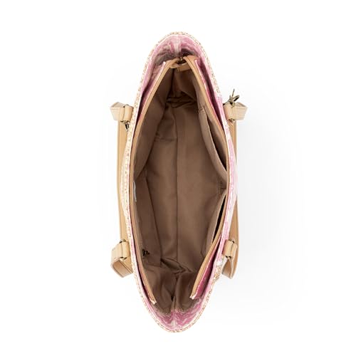 Sakroots Meadow Synthetic Straw from Recycled Materials, Uncoated Cotton Canvas Tote3