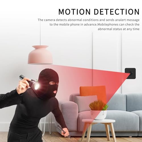1080P Hidden Camera - Indoor Camera - Nanny Camera - Best Mini Camera - WiFi Wireless Camera - Home Camera for Pet/Baby - Live Video Recorder with Night Vision - Full HD Surveillance Camera - Thumbnail 3