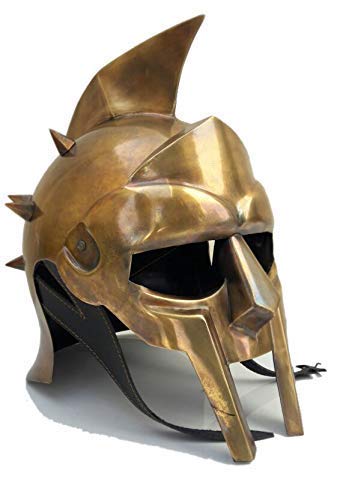 Decor HuntGladiator Armor Helmet Medieval Helmet of Maximus Decimus Meridius Armour Decor As Shown
