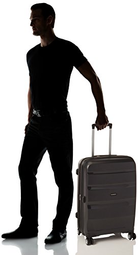 Mala de Viagem Samsonite Spin Air 66 Spn Exp, Médio - Preto