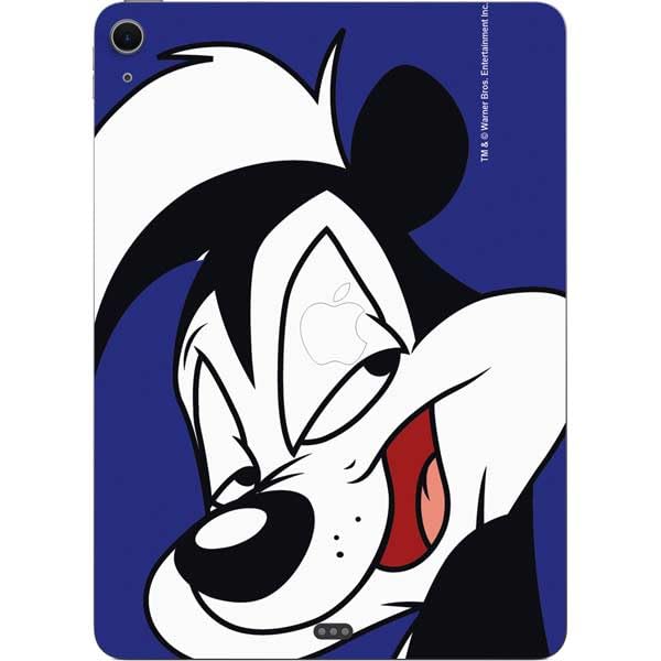 Skinit Decal Tablet Skin Compatible with iPad Air 11in (2024-2025) - Officially Licensed Looney Tunes Pepe Le Pew Zoomed in Design