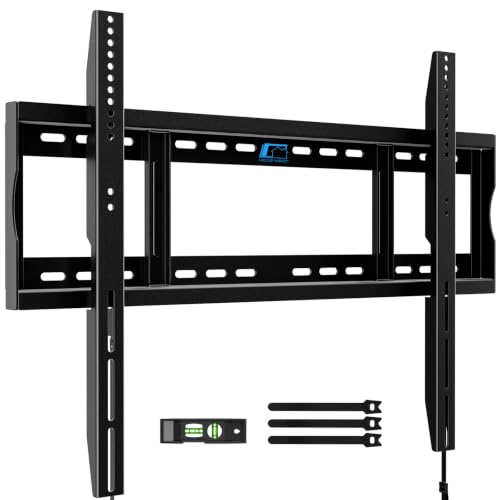 Home Vision TV Wandhalterung 48–120 Zoll Fest, Ultra Flach & Schwerlast bis 120 kg (264 lbs), Max. VESA 800x600, Extra Stabile TV Halterung Fixed, Low Profile Wandhalterung für Große Fernseher