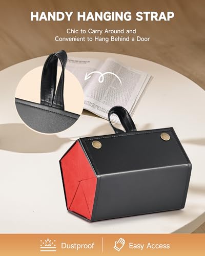 image for CO-Z Travel Sunglasses Organizer, Foldable Travel Sunglass Case with 5