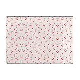 Base antidérapante et durable : le dessous du tapis est conçu avec un tissu non tissé et une base en plastique à pois, offrant une excellente résistance au glissement et durabilité, assurant que le tapis reste en place même sur des surfaces lisses.