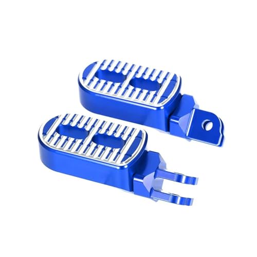 Repose-pieds moto bleu pour personnaliser votre look urbain en Grom 125 ou Monkey de 2024