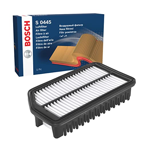 Bosch 0 Filtro de Aire para Coche - Restringe Partículas de la Entrada de Aire, Resiste a la Humedad, con Alta Resistencia a la Tracción