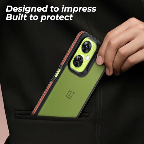 Image of A rtistque Frosted Ultra Matte Back Cover Case for OnePlus Nord CE 3 Lite 5G | Smooth Sides with Grip | Stylish Protective Design | Raised Camera Edges | OnePlus Nord CE 3 Lite 5G Back Cover - Brown