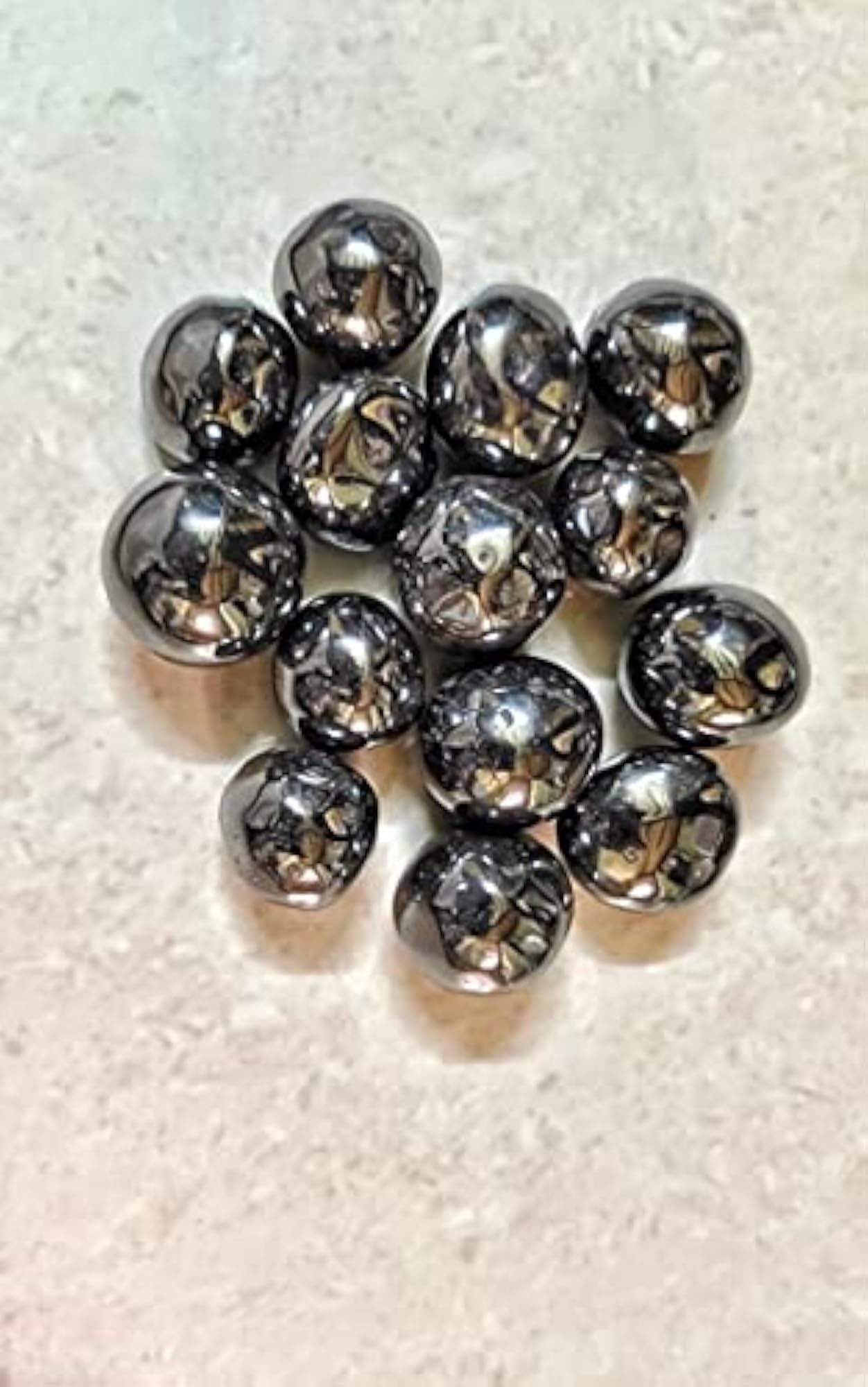 Natural Hematite Tumble Stone for Reiki Healing