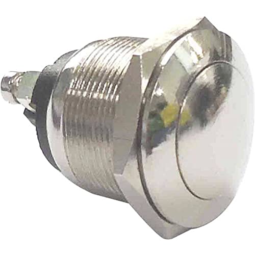 TRU COMPONENTS PBS-28B Vandalismusgeschuetzter Drucktaster 250 V/AC 2A 1 x Aus/(Ein) tastend 1St.