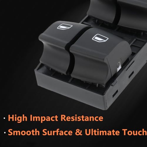 Elektrischer Fensterheberschalter Power Master Fensterschalter,Für Audi A3 A4 b6 b7 A6 c6 Q7,4F0959851 4F0959851A 4F0959851C 4F0959851G