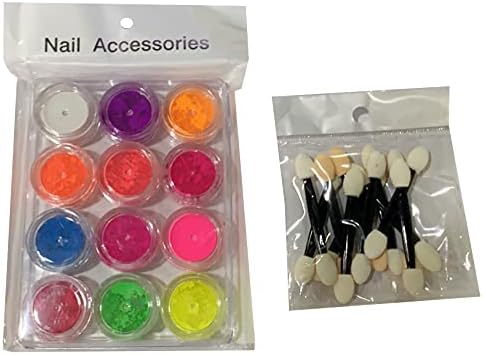 Fluorescent Eye Shadow, Nail Art, Stage makeup, Special Effects Makeup, Show Bar Party Makeup