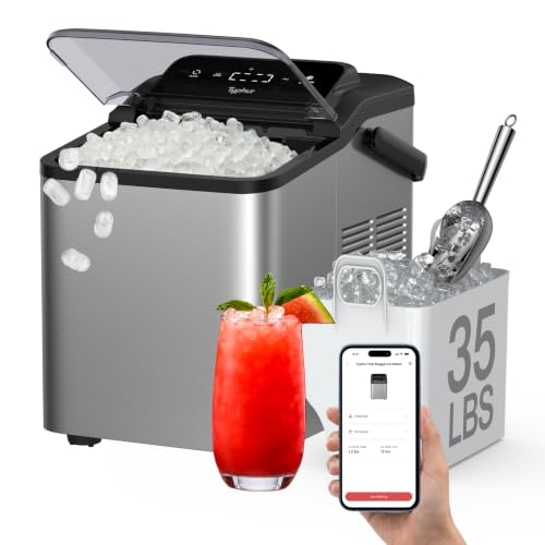 Typhur Smart Nugget Ice Maker Countertop with App Control