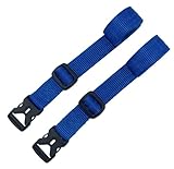 Benristraps Sangles avec Clips - Sangles de Bagages réglables pour valises, Sacs à Dos, ...