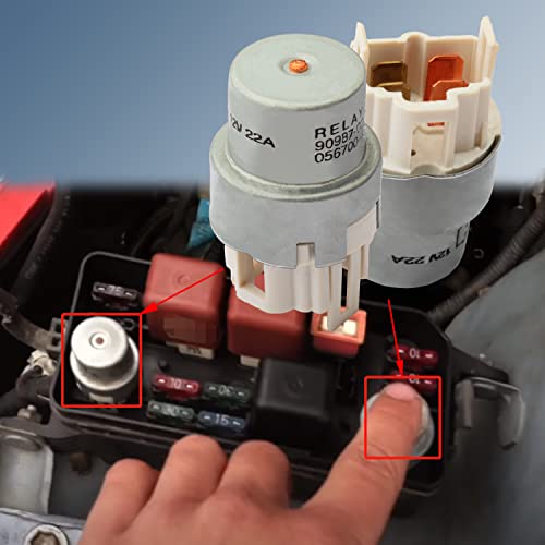 2Pcs 90987-02004 056700-4810 Dc12V 22A 4Pins Car Air-Conditioning Relay #TOP1