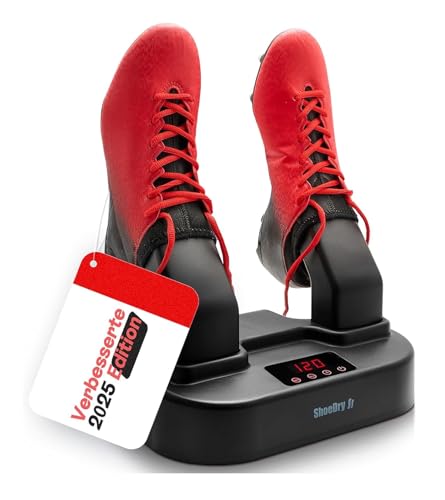 ShoeDry Ozone Schuhtrockner & Schuherfrischer - Ozon-Technologie - Tötet Bakterien und Pilze ab - Keine unangenehmen Gerüche - Frische und saubere Schuhe - Energieeffizient.