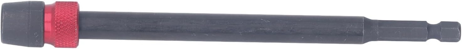 Impact Socket Adapter for Drill, 1/4in Hex Shank Alloy Steel for Drill Bit 15cm / 5.91in, Socket Adapter Extension Bit for Working (15cm)
