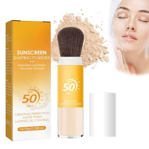 Sunscreen Setting Powde Spf 50 Pa Mineral Setting Powder For Face Oil Control Natural Matte Finish Sunscreens Soft