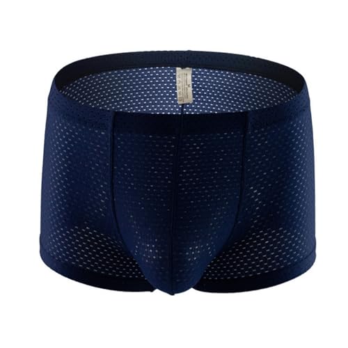 Men's Sexy Mesh Shorts Boxers Underwear Breathable Panties Boxershorts Male Soft Underpants4