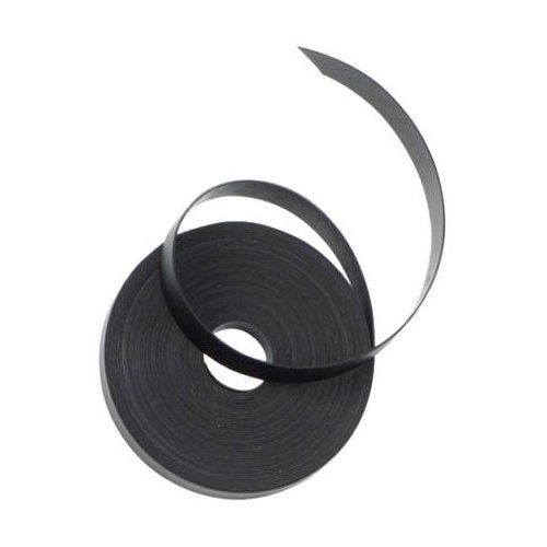 Nobo Magnetic Self Adhesive Tape, 10 mm x 10 m, Black, 1901053,