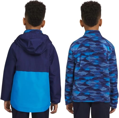 Eddie Bauer Youth Lone Peak 3 in 1 Jacket (US, Alpha, X-Small, Regular, Medieval Navy Blue) - Image 3