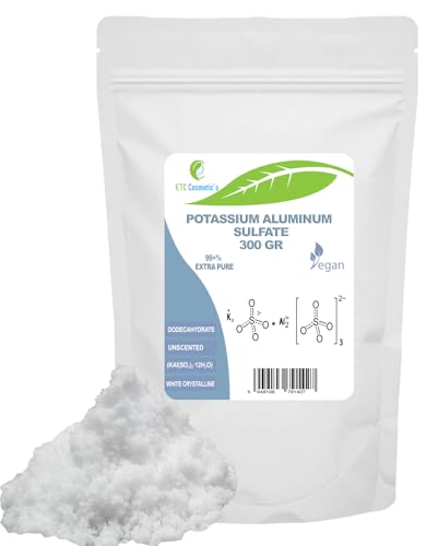 Cristales de Sulfato de Aluminio y Potasio Extra Puros...