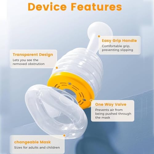 Image of Automatic Choking Rescue Device for Kids and Adults,Rescue Device Home, Anti Choking Device for Kids and Adults, Choking Device (PACK OF 1)