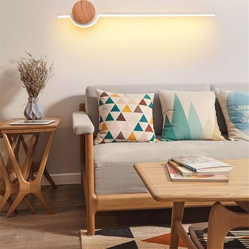 Lámpara de Pared Luz de Pared Interior Moderna Lineal de 77cm con LED Blanco 6